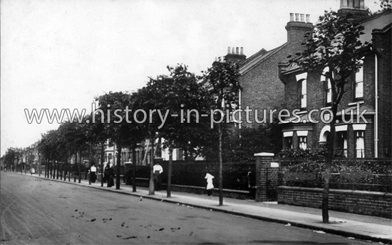 Terrace Road, Plaistow, London. c.1910.